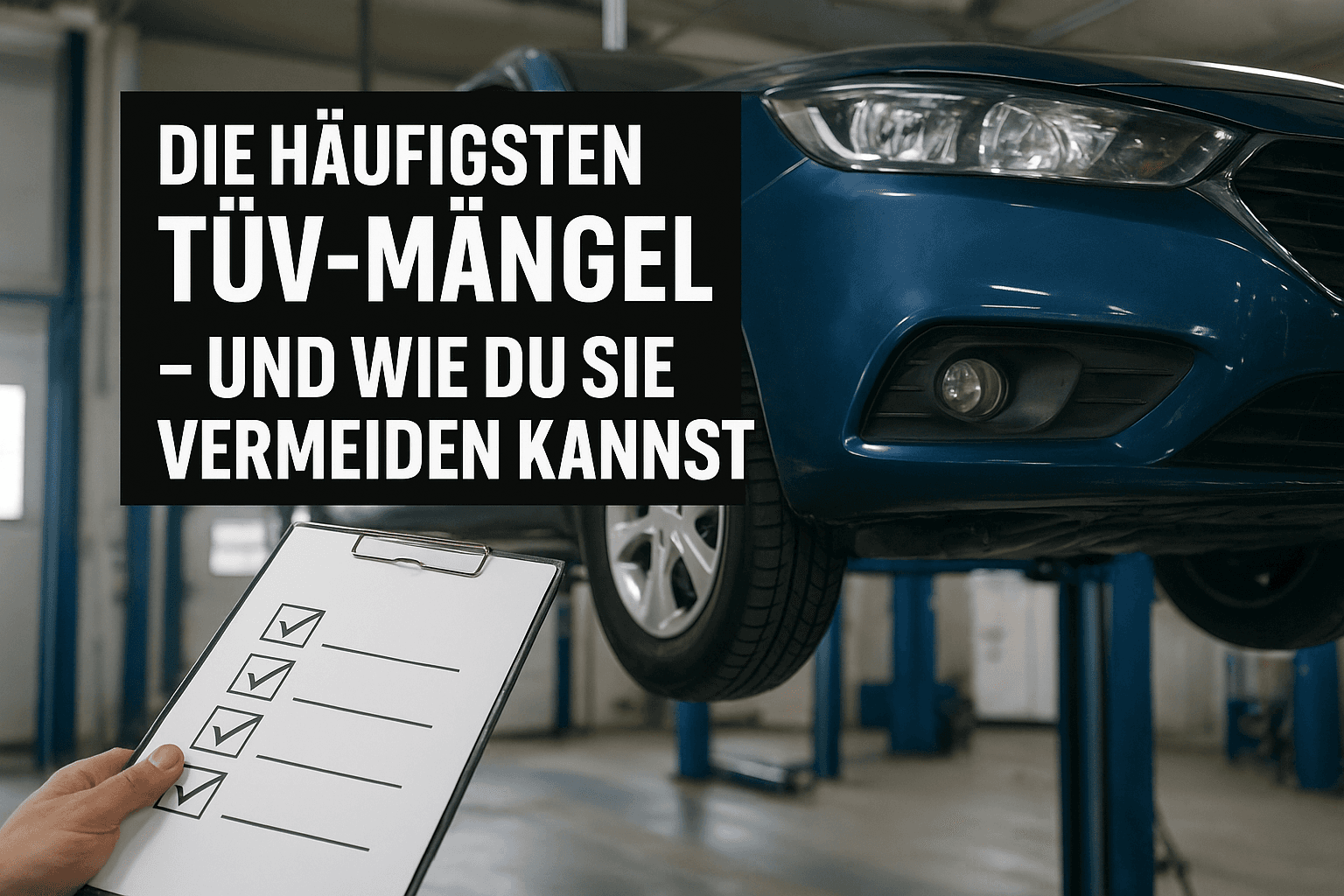 Die häufigsten TÜV-Mängel – und wie du sie vermeiden kannst