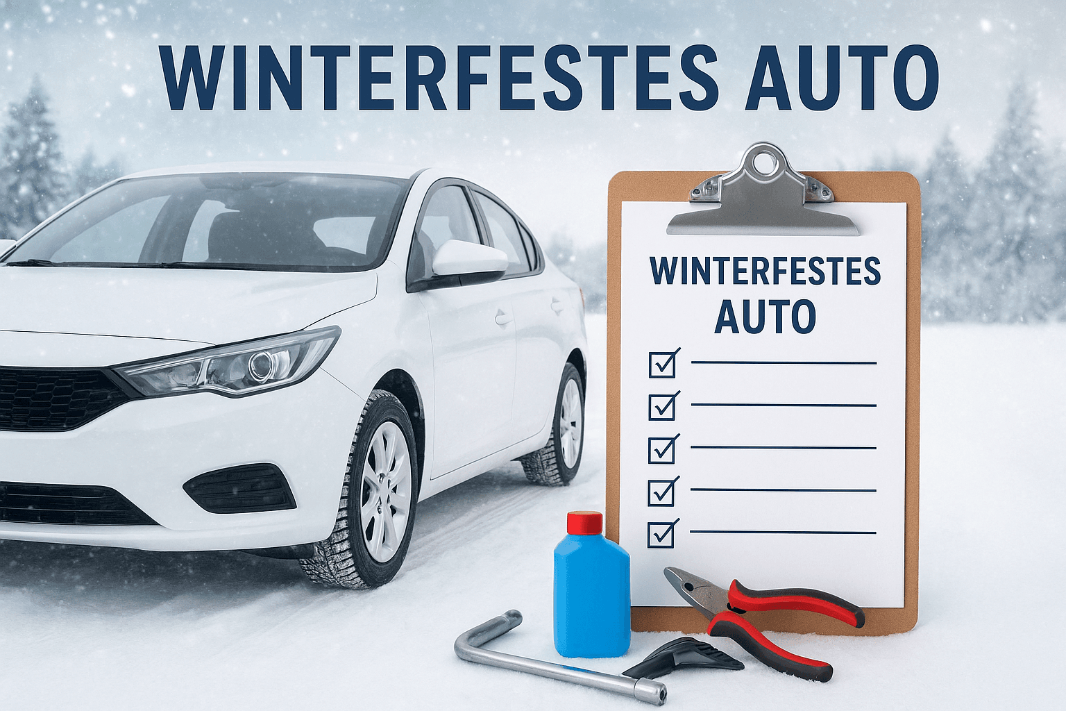 Winterfestes Auto: Checkliste für die kalte Jahreszeit  
