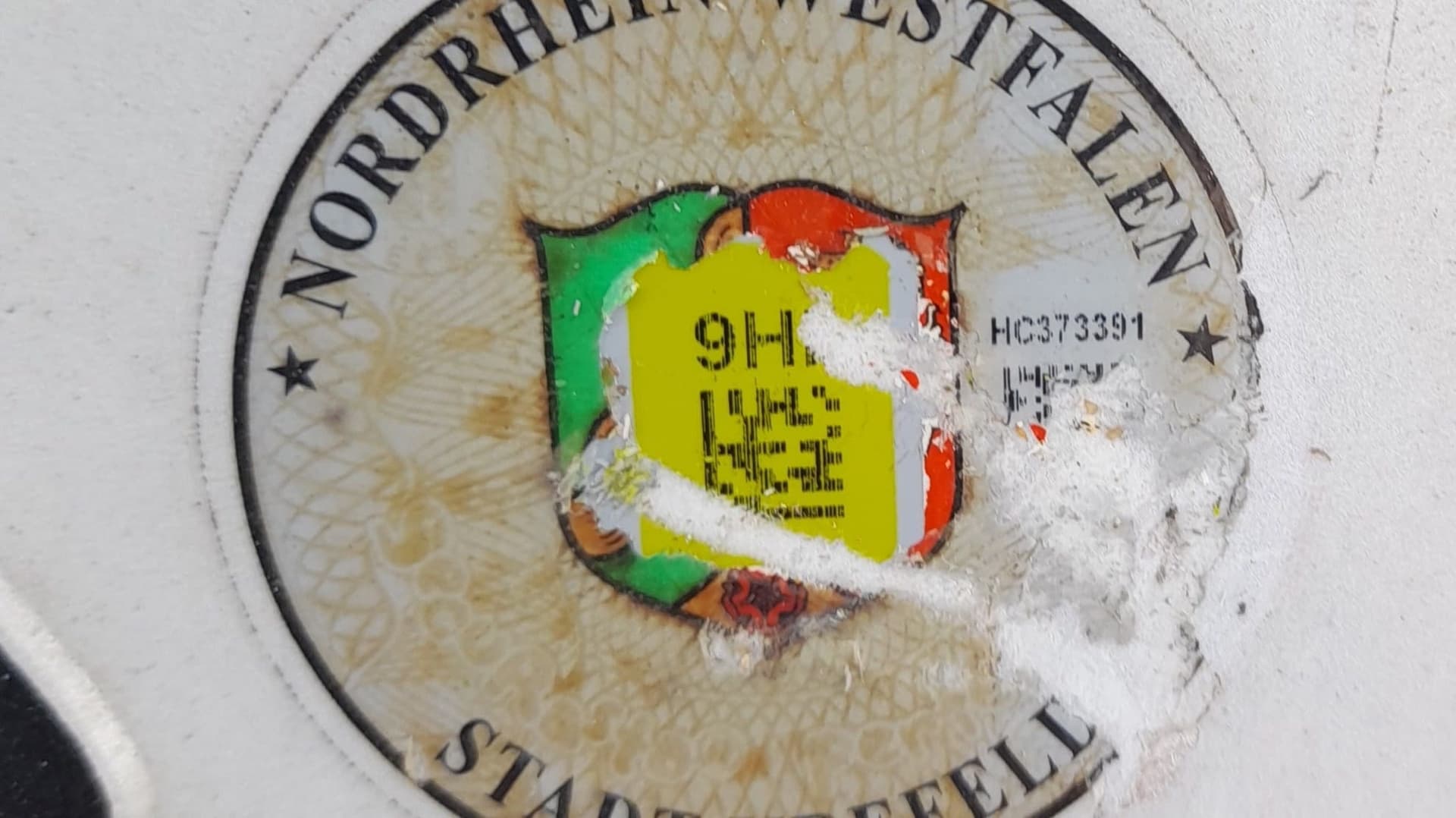 Titel: Sicherheitscode nicht mehr lesbar oder beschädigt? Wir können helfen!