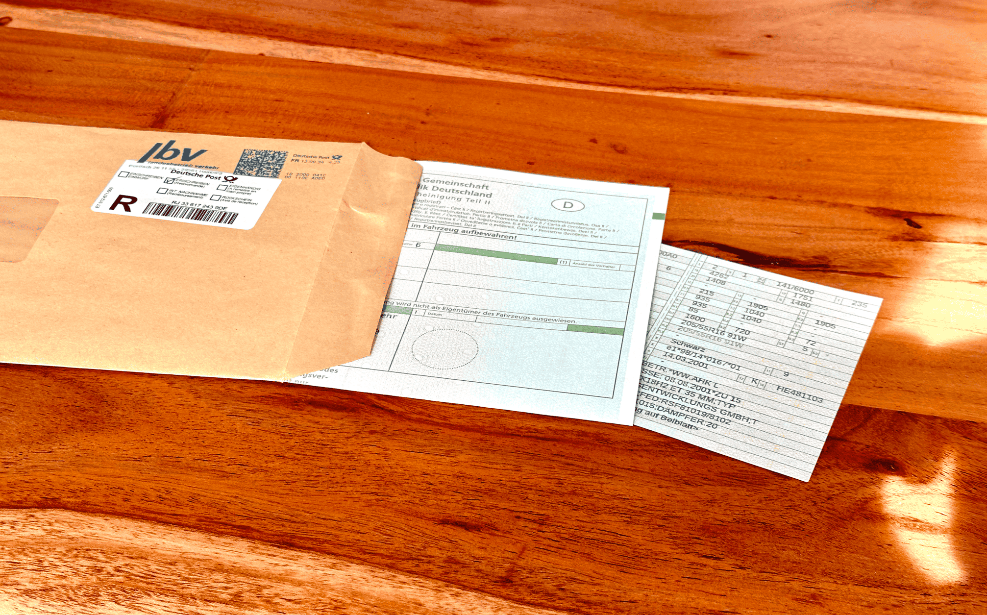 Beispiel Zulassungsdokumente Dokumente